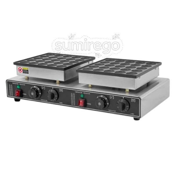 業務用どら焼き機 電気ノンスティックマフィンメーカーマシン 50-300°C調整可能 商業および家庭用どら焼きマシン ステンレススチールベーキングマシ