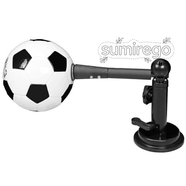 サッカートレーナー 1人練習用 キックスロー ソロ練習 トレーニング補助 360度回転可 ボールコントロール向上 敏捷性向上 ファーストタッチ 足と目の