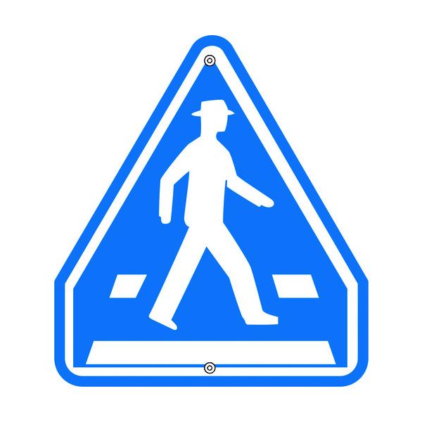 日本緑十字社 緑十字 道路標識・構内用 横断歩道 道路407-A 日本緑十字社 緑十字 道路標識・構内用 横断歩道 道路407-A