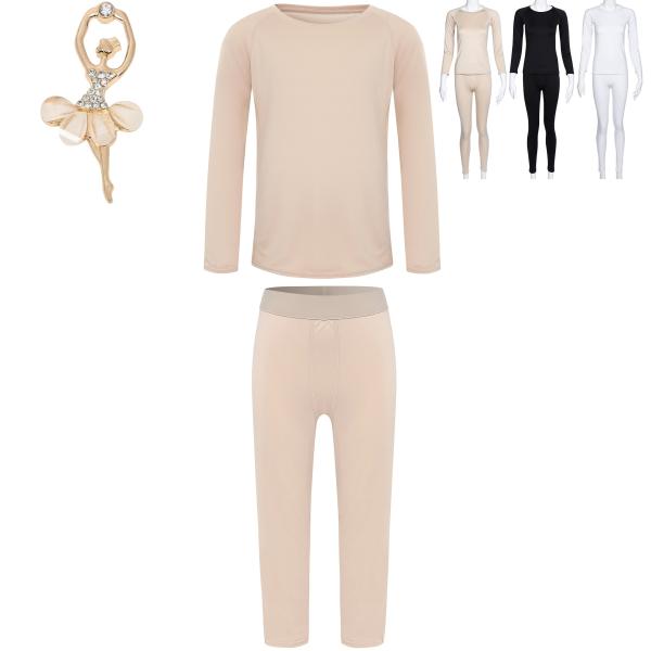 ボディーファンデーションとしてベストな３カラー展開。汗を素早く吸収し、速乾効果の高い生地です。肌触りもよく、着心地もバツグン。伸びが良いのでどんな動きも妨げません。快適にお使いいただけます。【サイズ】キッズ・子供・ジュニア・大人 110-1...