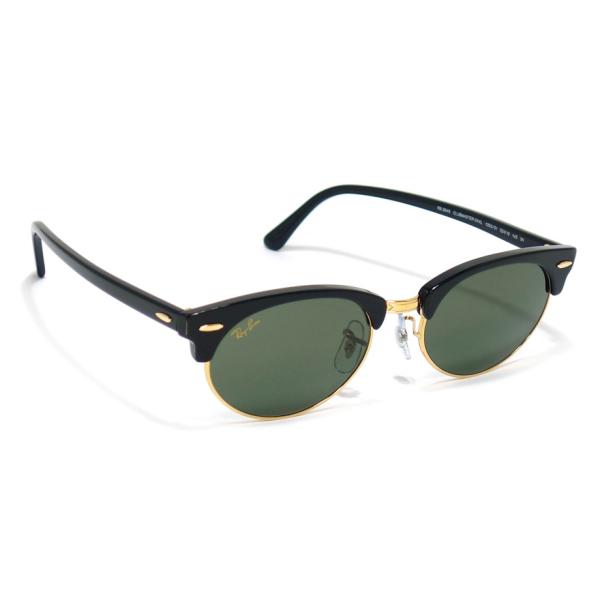 Ray-Ban サングラス オーバル ブラック Ray-Ban オーバルサングラス ブラック/ゴールド - メルカリ