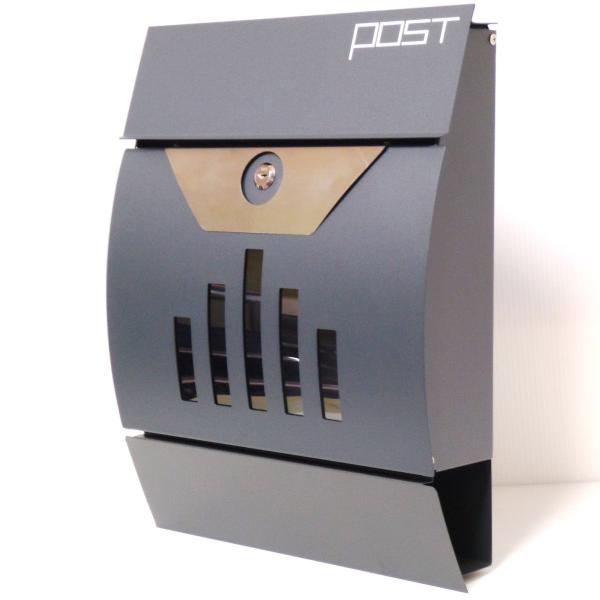 未使用⭐︎壁掛け郵便ポスト⭐︎メールボックス鍵付き 郵便受け 壁付け ポスト 壁掛け メールボックス 鍵付き 郵便ポスト