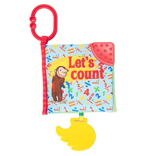 平日は15時まで、土日祝は１１時までのご注文で当日、クリックポストにて出荷致します。日時指定不可。代引不可全国送料無料C型リング付きで、ベビーカーやバッグにつけられて持ち運びに便利！大人気「おさるのジョージ」のばななの形の歯ガタメ付きソフト...