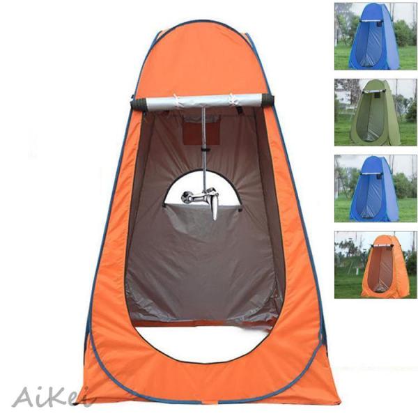 ■品名：着替えテント■素材：ポリエステル+スチ?ル■タイプ：全15タイプ■サイズ：写真参考シーン：アウトドアや釣り、着替えなど面倒な組み立ては一切不要の着替えテントです。軽量仕様なので女性でも簡単！ケースから出すとワンタッチで開くので直ぐに...