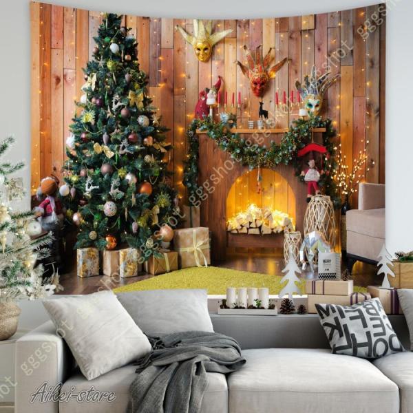 クリスマス ツリー タペストリー 多機能壁掛け 北欧 飾り付け 飾り
