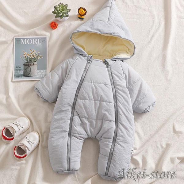 ■ 品名：ロンパース■ 素材：コットン■ カラー：全4色■ サイズ：66-100■ 産地：中国人気検索ワード：ベビー ロンパース 子どもダウンコート カバーオール ジャンプスーツ フード付き 防寒アウター ダウンジャケット 秋春冬服 男の子...