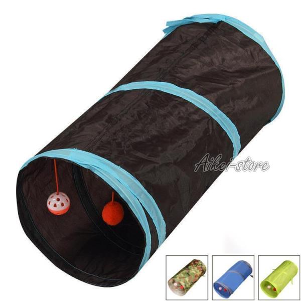 ■品名：猫トンネル ■素材：ポリエステル+合金■カラー：全8色■サイズ：写真参考検索ワード：ねこトンネル 猫ハウス キャットトンネル 折りたたみ 簡単収納　組み立て簡単 洗える 運動不足対策 ピンク　猫用おもちゃ キャットトイ 猫寝袋玩具 ...