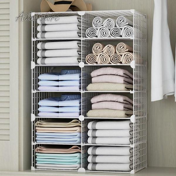 ■ 品名：クローゼット整理■ 素材：鉄合金+PVC■ タイプ：全6タイプ■ サイズ：写真参考■ 産地：中国検索ワード：収納ラック 引き出し 北欧 おしゃれ 収納棚 整理棚 クローゼット 押入れ フリーラック 押入れ収納 押入収納 押入れラッ...
