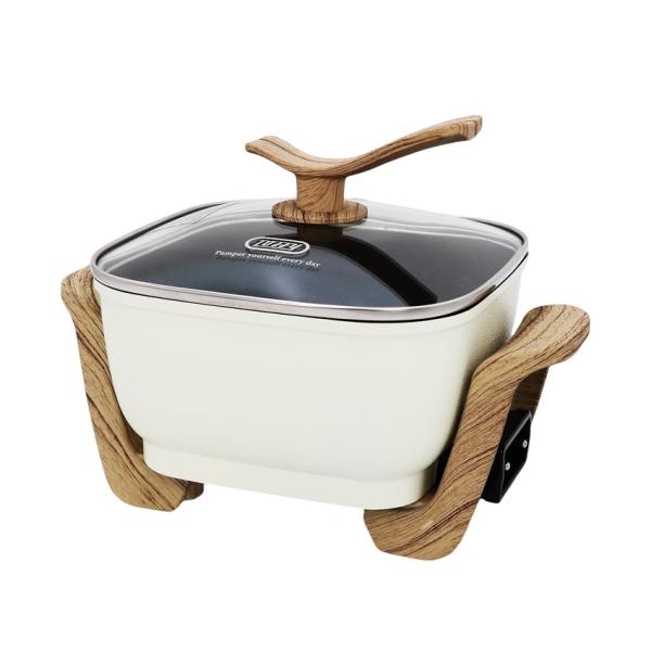 Toffy 【保証付】【国内正規品】ラドンナ コンパクトマルチ電気鍋 ASH