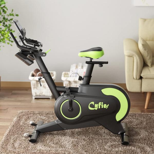 フィットネスバイク 静音 スピンバイク Cyfie 家庭用 心拍数計測 フィットネスバイク 静音 スピンバイク Cyfie 家庭用 心拍数計測