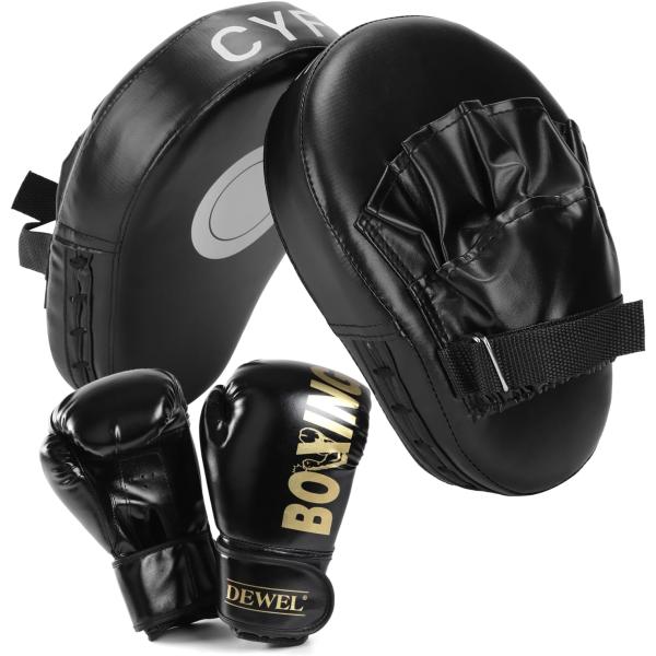 ボクシング グローブ 4個セット ミット セット パンチングミット