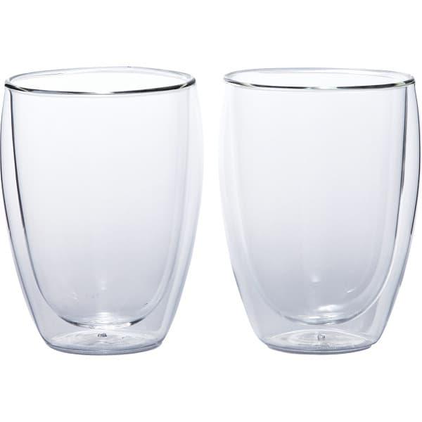 他サイト： ボダム パヴィーナ ペアダブルウォールグラス 4559‐10 ギフト お祝い 誕生日 バースデー 記念品 結婚祝い 新築祝いの商品画像