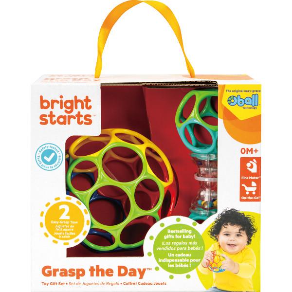 ●現品(オーボールカラフル)約10×10×10cm、(オーシェイカー)約6×14×7cm●ポリウレタン、ABS、PU●オーボールカラフル、オーシェイカー●対象年齢：0ヶ月~●原産国：中国●箱サイズ：約17×11×16cm●箱重量：約156g●袋入