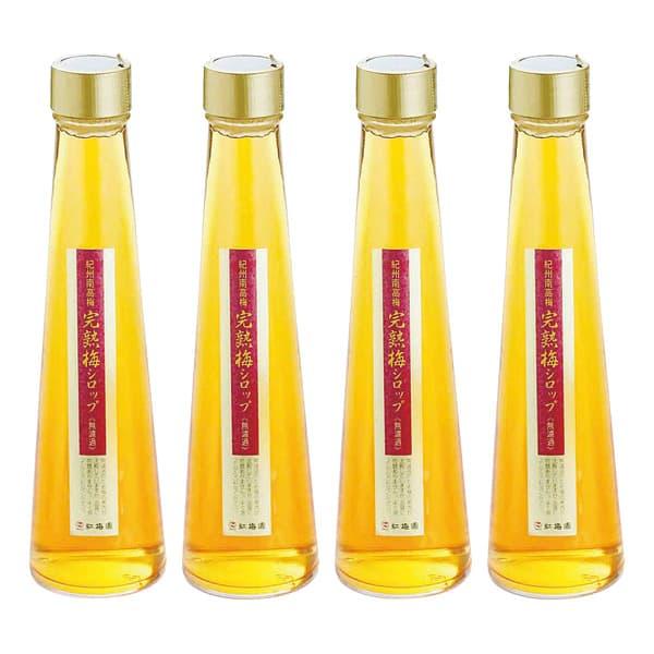 完熟梅シロップ　3本セット　送料込み 完熟梅シロップ 1000ml×3本セット 山口県産 無農薬梅使用 - メルカリ