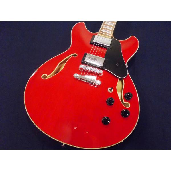 アウトレット特価 Ibanez AS73-TCD Transparent Cherry Red