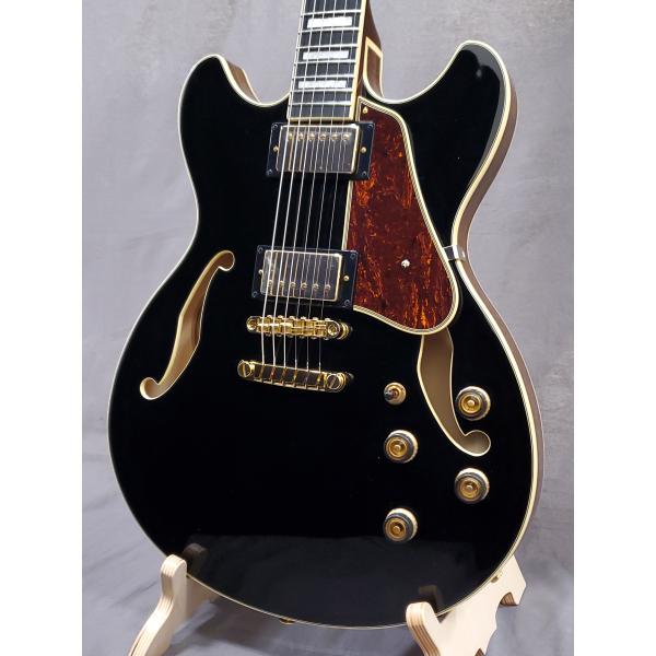 Ibanez AS93BC Black アイバニーズ セミアコ ホロウ・ギター