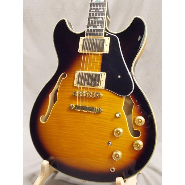 修正痕ありアウトレット  Ibanez JSM10-VYS / Vintage Yellow Sunburst  アイバニーズ  ジョン・スコフィールド氏シグネチャーモデル