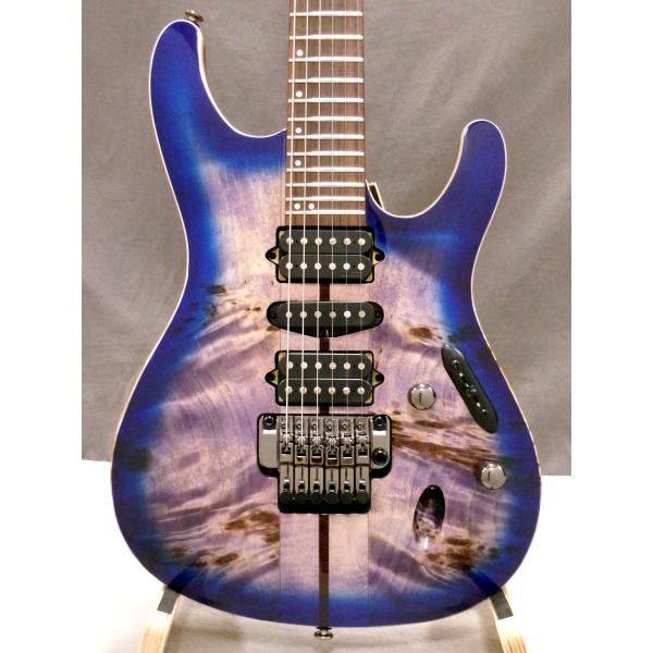 アウトレット特価  Ibanez S Premium S1070PBZ-CLB Cerulean Blue Burst  アイバニーズ プレミアム DiMarzioピックアップ