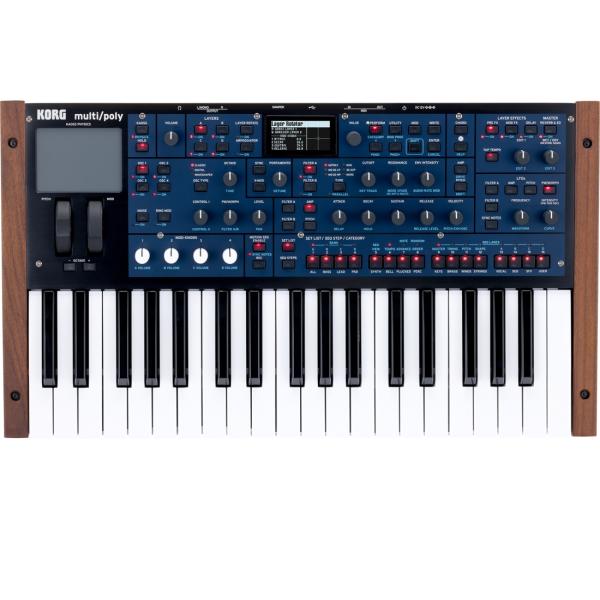 KORG multi/poly ANALOG MODELING SYNTHESIZER コルグ アナログモデリングシンセサイザー 箱傷みB級特価