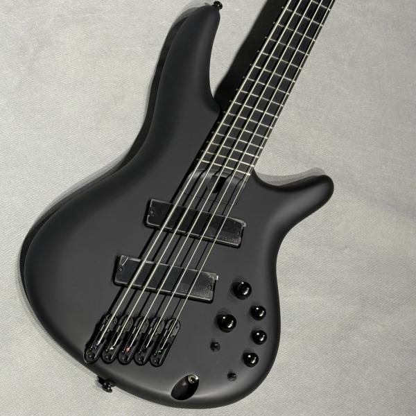 Ibanez SRMS625EX BKF Black Flat アイバニーズ アクティブタイプ 5弦ベース マルチフレット 新品 店頭展示 特価品 SPOT生産モデル