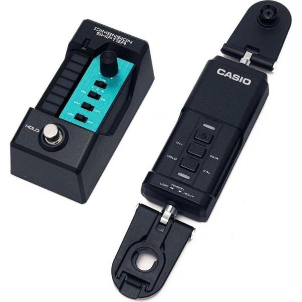 CASIO DN-SE10 DIMENSION SHIFTER カシオ ギターストラップに取り付けてエフェクターを操作する新感覚エクスプレッションコントローラー