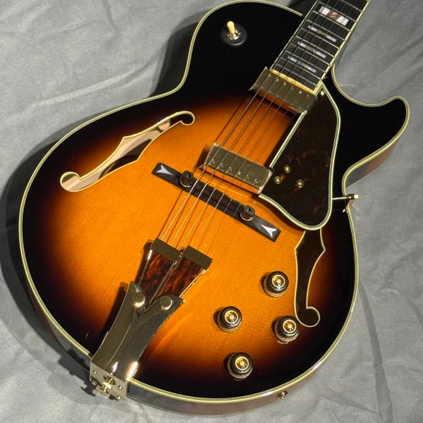 Ibanez GB10-BS Brown Sunburst アイバニーズ ジョージ・ベンソン フルアコ 新品 店頭展示品 約3.4kg Ｓ/Ｎ F2620130