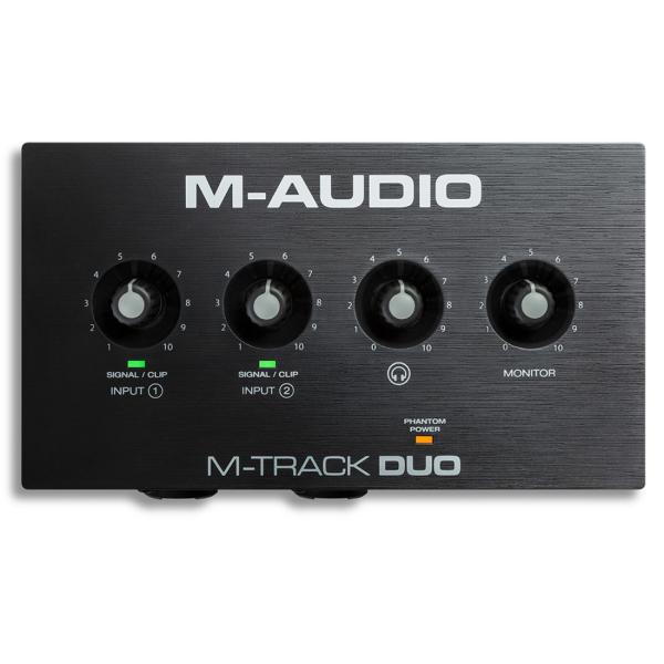 他サイト： M-AUDIO M-Track Duo 2チャンネルUSBオーディオインターフェース 新品 未使用品の商品画像