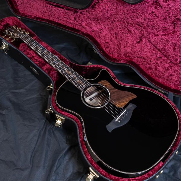【1本限り特価！】Taylor Builder's Edition 814ce Blacktop テイラー 800 Series Builder's Edition 【ES2ピックアップ搭載モデル】