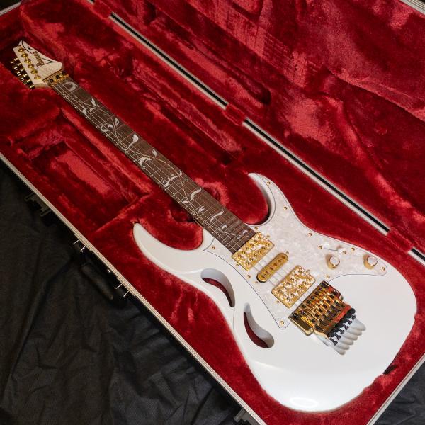 【1本限り特価！】Ibanez PIA3761 SLW (Stallion White) Steve Vai new signature model スティーヴ・ヴァイ シグネチャーモデル