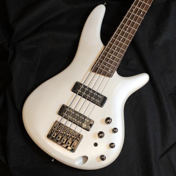 【1本限り特価！】Ibanez SR305E PW (Pearl White) アイバニーズ SR Standard Series 5弦ベース