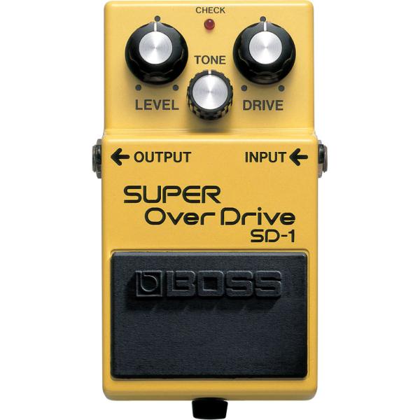 BOSS SD-1 SUPER OverDrive OD-1直系、オーバードライブの原点