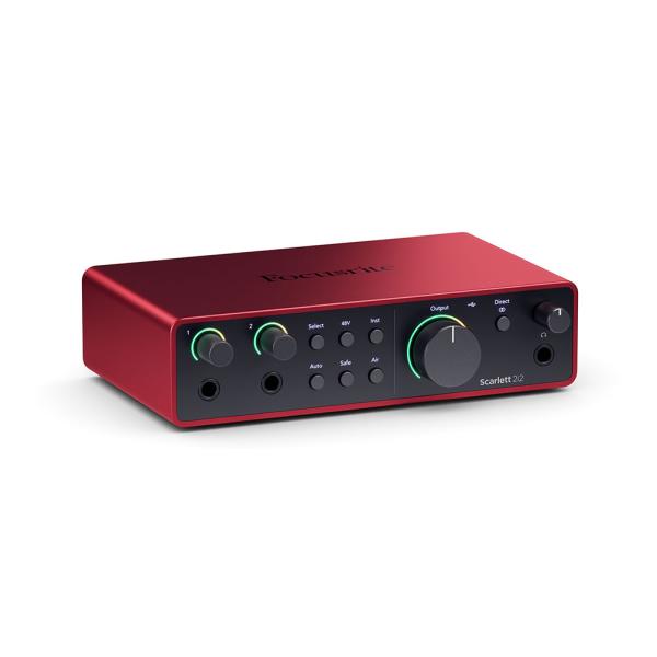 Focusrite Scarlett 2i2 (4th Gen) USBオーディオインターフェイス