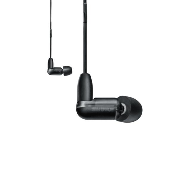 【クリアランスセール3/1(日)までの限定特価】SHURE SE31BABKUNI-A / AONIC 3 高遮音性イヤホン ブラック / 有線(マイク・リモコン付き)