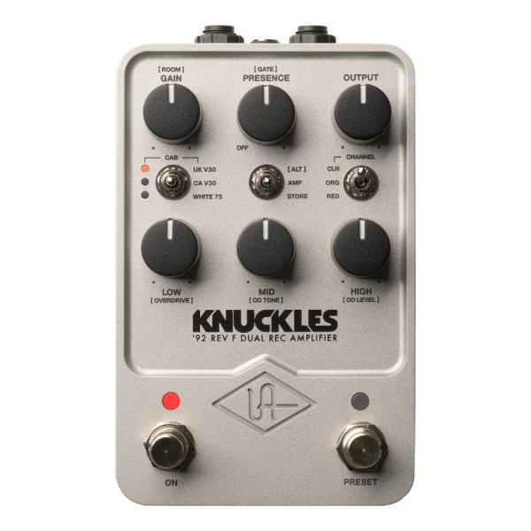 UNIVERSAL AUDIO UAFX Knuckles '92 Rev F Dual Rec Amplifier