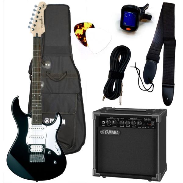YAMAHA PACIFICA112V BL(ブラック) ヤマハ パシフィカ エレキギター入門7点セット 初心者セット PAC112V