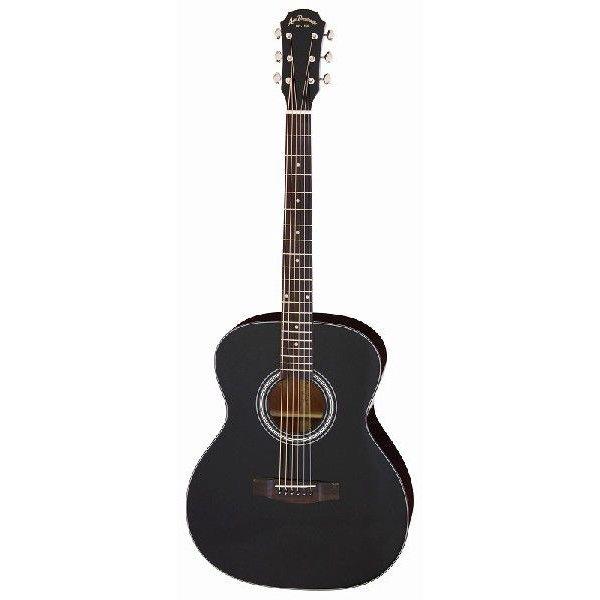 ARIA AF-201 BK トップ単板 アコースティックギター/ケース付 : 愛曲
