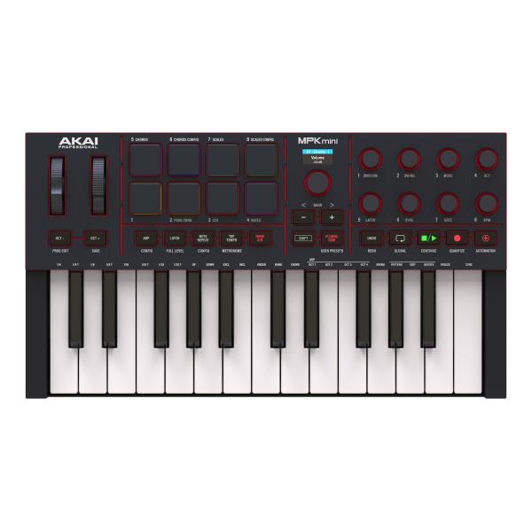 Akai Professional MPK Mini IVは、音楽制作者向けに設計されたコンパクトで持ち運びに便利なMIDIコントローラーです。このクリエイティブツールは、直感的に操作可能な機能を豊富に搭載し、プロ仕様の1,000以上のプリ...