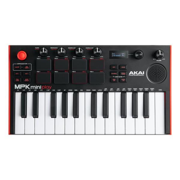 AKAI MPK mini キーボードコントローラー MPKminiMKIII_gray_angle_web-1-