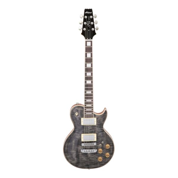 Aria ProII PE-700 SBK(See-through Black) フレイムメイプルトップ エレキギター/ケース付
