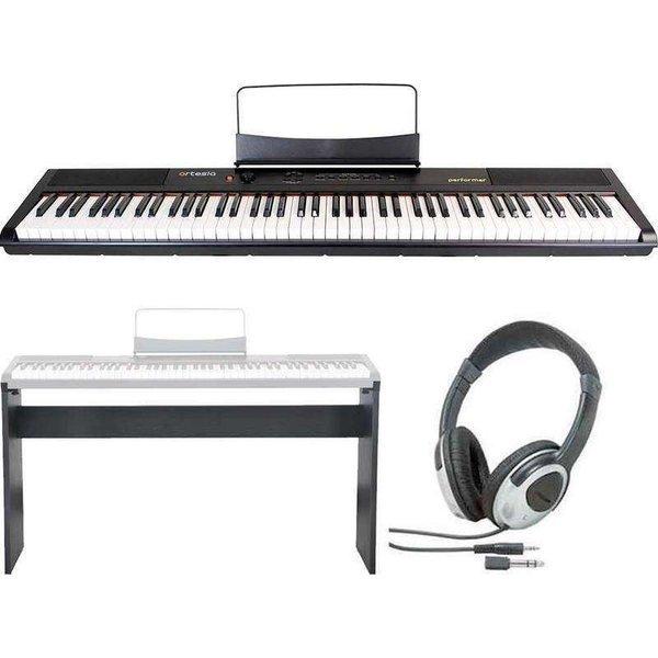 artesia Performer/BK/専用スタンド+ヘッドホン付 電子ピアノ ベロ