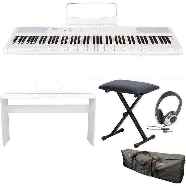 artesia Performer/WH/専用スタンド+ヘッドホン+イス+ケース付 電子