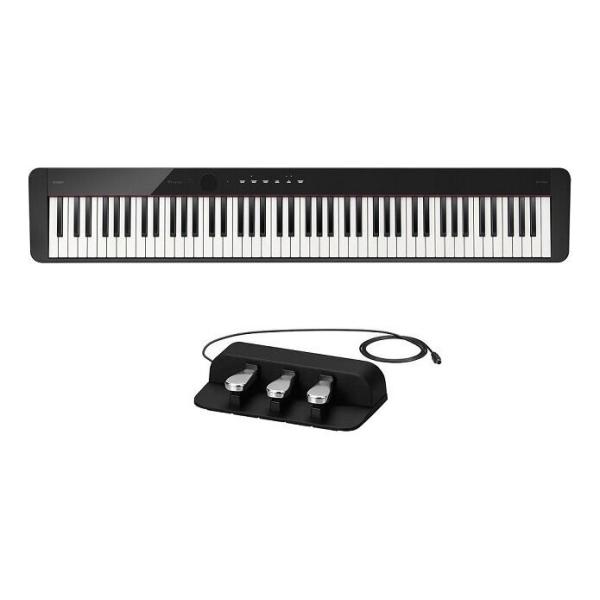 CASIO PX-S1100BK(3本ペダルユニット/SP-34付) ブラック スリムボディ
