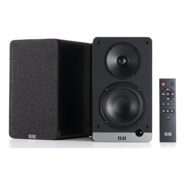 【美品】ELAC ConneX Debut DCB41 アクティブスピーカー ELAC DCB41 BLACK(ペア) Debut ConneX USB/HDMI/TOS/Bluetooth