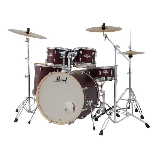 Pearl EXX725SN/C #864 サテンスカーレット EXPORTシリーズ ドラムセット