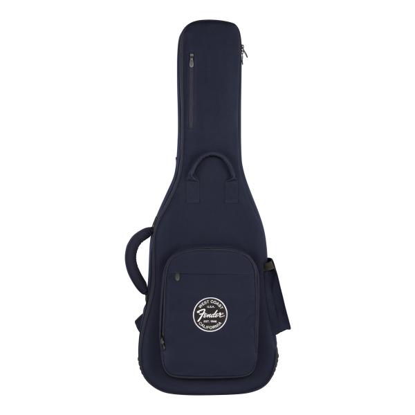 Fender Troubadour Electric Guitar Gig Bag Navy フェンダー 高耐久性 ワックスドキャンバス生地 エレキギター用 ギグバッグ