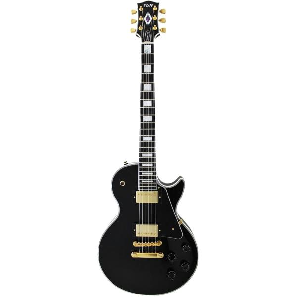 FUJIGEN NLC200EMH-BK Black フジゲン Neo Classic Series レスポール カスタム タイプ エレキギター