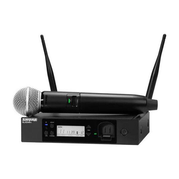 SHURE GLXD24R+J/SM58-Z2 ラックマウント ハンドヘルド型 ワイヤレスシステム GLXD24R+/SM58