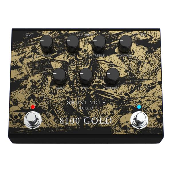 Ghost Note Audio 8100 GOLD ゴーストノート オーディオ ハイゲイン ディストーション/プリアンプ