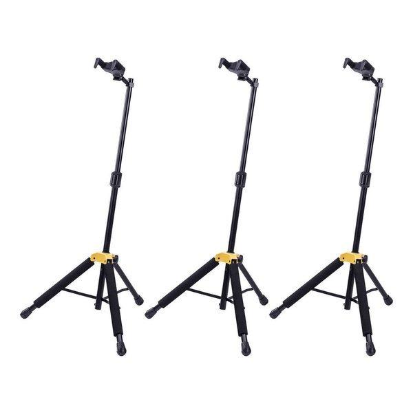 HERCULES GS415B PLUS/3本セット(GS415B+) ワイドネック対応 ヘッド部折り畳み可能 ギタースタンド  :hercules-gs415bp-03:愛曲楽器 Yahooショッピング店 - 通販 - Yahoo!ショッピング
