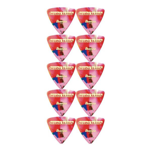 他サイト： Ibanez TAMIO-A2/10枚セット 0.75mm トライアングル セルロース 奥田民生 シグネチャー ギター ピック/メール便発送・代金引換不可の商品画像